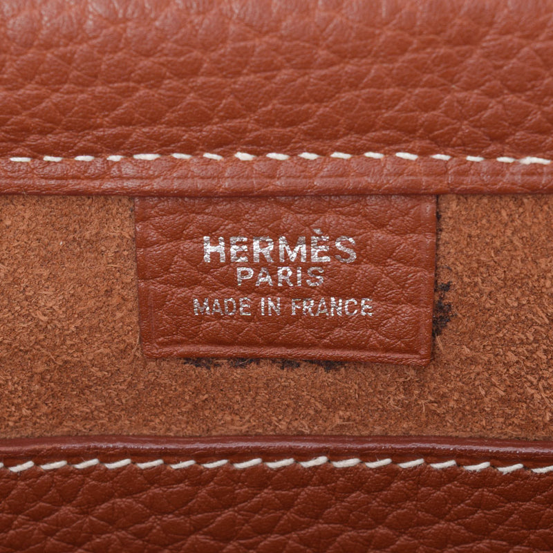 HERMES Hermes Kaba 35 Etruce □ D engraved (around 2000) Ladies Toryon Cleans Shoulder Bag A Rank Used Ginzo