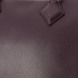 HERMES エルメス プリュム 28 レザン シルバー金具 □J刻印(2006年頃) レディース ヴォーエプソン  ハンドバッグ Aランク 中古 銀蔵