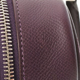 HERMES エルメス プリュム 28 レザン シルバー金具 □J刻印(2006年頃) レディース ヴォーエプソン  ハンドバッグ Aランク 中古 銀蔵