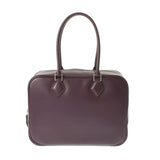 HERMES エルメス プリュム 28 レザン シルバー金具 □J刻印(2006年頃) レディース ヴォーエプソン  ハンドバッグ Aランク 中古 銀蔵
