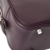 HERMES エルメス プリュム 28 レザン シルバー金具 □J刻印(2006年頃) レディース ヴォーエプソン  ハンドバッグ Aランク 中古 銀蔵