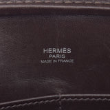 HERMES Hermes Prium Elan Chocolat Silver Bracket □ K engraved (around 2007) Ladies Vo Epson Handbag A Rank used Ginzo