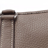 HERMES エルメス トリム 35 エトゥープ シルバー金具 □J刻印(2006年頃) レディース トリヨンクレマンス ワンショルダーバッグ Aランク 中古 銀蔵