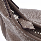 HERMES エルメス トリム 35 エトゥープ シルバー金具 □J刻印(2006年頃) レディース トリヨンクレマンス ワンショルダーバッグ Aランク 中古 銀蔵