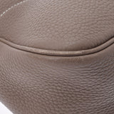 HERMES エルメス トリム 35 エトゥープ シルバー金具 □J刻印(2006年頃) レディース トリヨンクレマンス ワンショルダーバッグ Aランク 中古 銀蔵