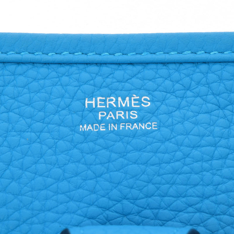 HERMES Hermes Evrin 3 PM Blue Frida Silver Bracket Z engraved (around 2021) Unisex Toryon Remance Shoulder Bag New Delivery Ginzo
