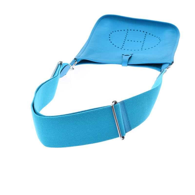 HERMES Hermes Evrin 3 PM Blue Frida Silver Bracket Z engraved (around 2021) Unisex Toryon Remance Shoulder Bag New Delivery Ginzo