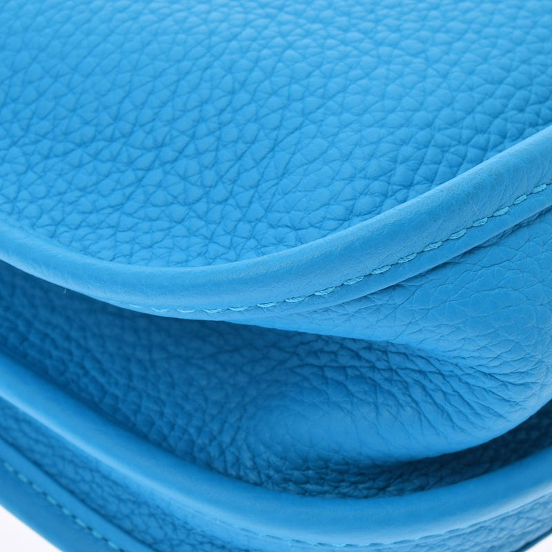 HERMES Hermes Evrin 3 PM Blue Frida Silver Bracket Z engraved (around 2021) Unisex Toryon Remance Shoulder Bag New Delivery Ginzo