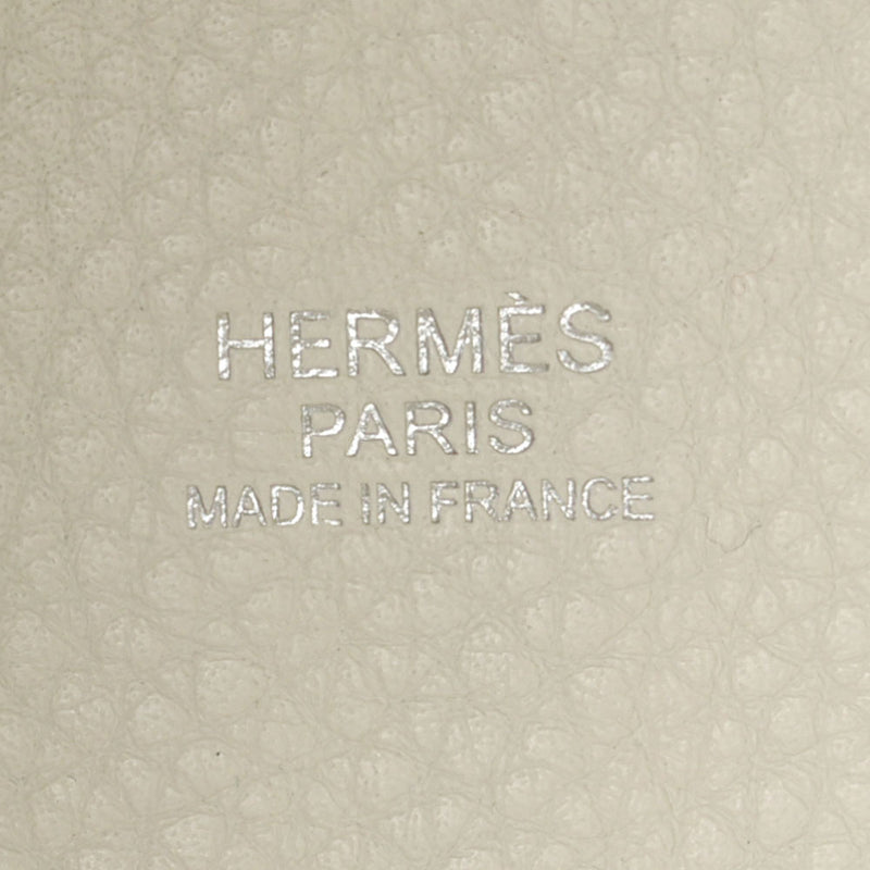 HERMES エルメス ピコタンロック PM 白 パラジウム金具 X刻印(2016年頃) レディース トリヨンクレマンス  ハンドバッグ Aランク 中古 銀蔵