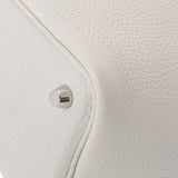 HERMES エルメス ピコタンロック PM 白 パラジウム金具 X刻印(2016年頃) レディース トリヨンクレマンス  ハンドバッグ Aランク 中古 銀蔵