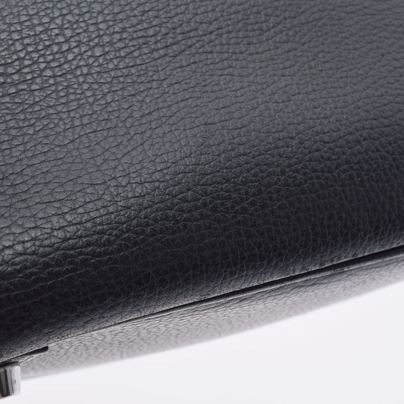 HERMES エルメス バーキン 35 黒 パラジウム金具 □L刻印(2008年頃) ユニセックス ヴァッシュリエージュ ハンドバッグ ABランク 中古 銀蔵