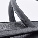 HERMES エルメス バーキン 35 黒 パラジウム金具 □L刻印(2008年頃) ユニセックス ヴァッシュリエージュ ハンドバッグ ABランク 中古 銀蔵