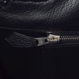 HERMES Hermes Birkin 35 Black Paladium Bracket □ L engraved (around 2008) Unisex Vash Reege Handbag AB Rank Used Ginzo