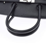 HERMES エルメス バーキン 35 黒 パラジウム金具 □L刻印(2008年頃) ユニセックス ヴァッシュリエージュ ハンドバッグ ABランク 中古 銀蔵