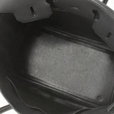 HERMES エルメス バーキン 35 黒 ゴールド金具 □F刻印(2002年頃) ユニセックス トゴ ハンドバッグ Aランク 中古 銀蔵