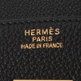 HERMES エルメス バーキン 35 黒 ゴールド金具 □F刻印(2002年頃) ユニセックス トゴ ハンドバッグ Aランク 中古 銀蔵