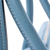 HERMES エルメス パリボンベイ40 ブルージーン シルバー金具 □J刻印(2006年頃) レディース ヴォーエプソン ハンドバッグ Bランク 中古 銀蔵