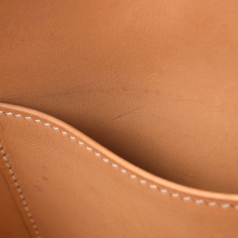 HERMES エルメス パリボンベイ40 ブルージーン シルバー金具 □J刻印(2006年頃) レディース ヴォーエプソン ハンドバッグ Bランク 中古 銀蔵