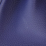 HERMES エルメス バーキン 30  ブルーアンクル パラジウム金具 C刻印(2018年頃) レディース トゴ ハンドバッグ Aランク 中古 銀蔵