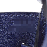 HERMES エルメス バーキン 30  ブルーアンクル パラジウム金具 C刻印(2018年頃) レディース トゴ ハンドバッグ Aランク 中古 銀蔵