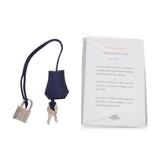 HERMES エルメス バーキン 30  ブルーアンクル パラジウム金具 C刻印(2018年頃) レディース トゴ ハンドバッグ Aランク 中古 銀蔵