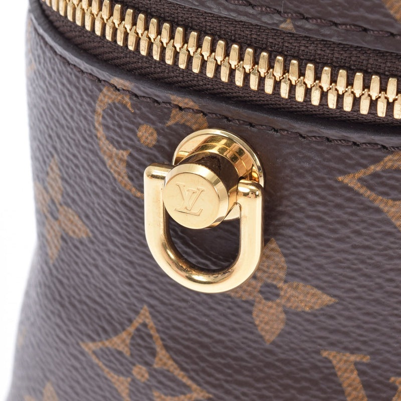 路易威顿路易·维顿（Louis Vuitton）路易威登（Louis Vuitton）会标反向虚荣NV PM 2WAY BROWN/CAMEL/BLACK M45165女士会标帆布帆布手袋二手Ginzo