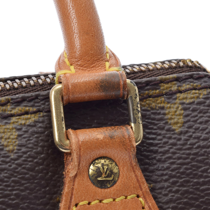 LOUIS VUITTON Louis Vuitton Monogram Mini Speedy Brown M41534 Ladies Monogram Canvas Handbag B Rank used Ginzo