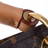 路易威顿路易·维顿（Louis Vuitton）路易威登（Louis Vuitton）会标艺术毫米棕色M40249女士会标帆布一肩袋AB级替代Ginzo