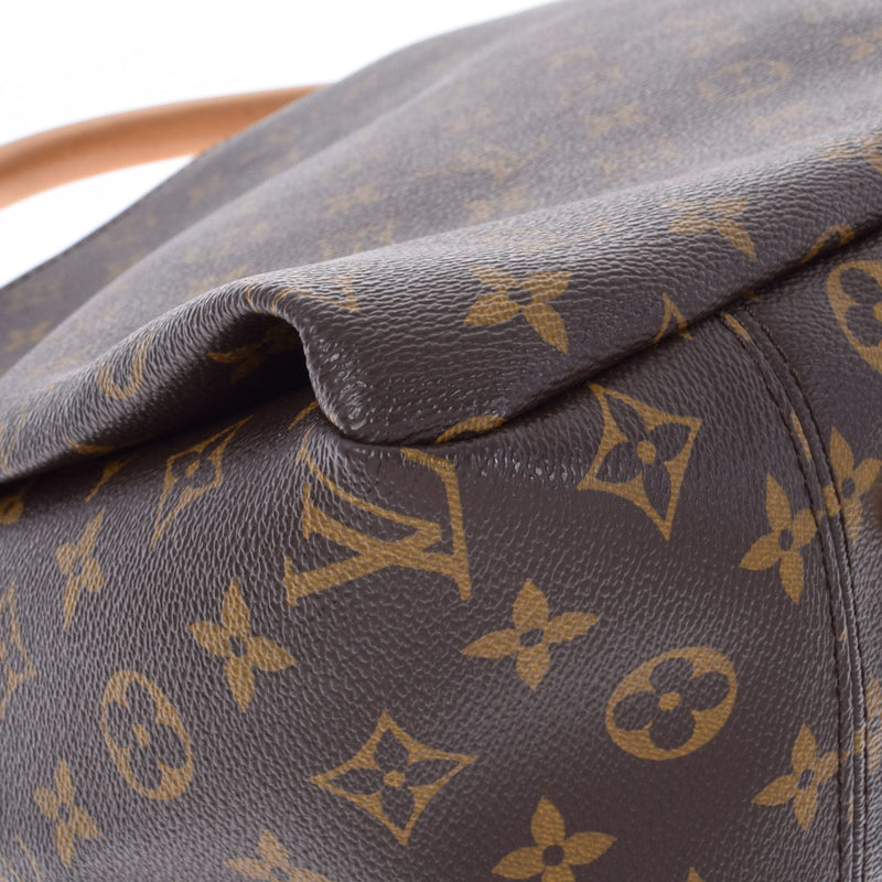 路易威顿路易·维顿（Louis Vuitton）路易威登（Louis Vuitton）会标艺术毫米棕色M40249女士会标帆布一肩袋AB级替代Ginzo