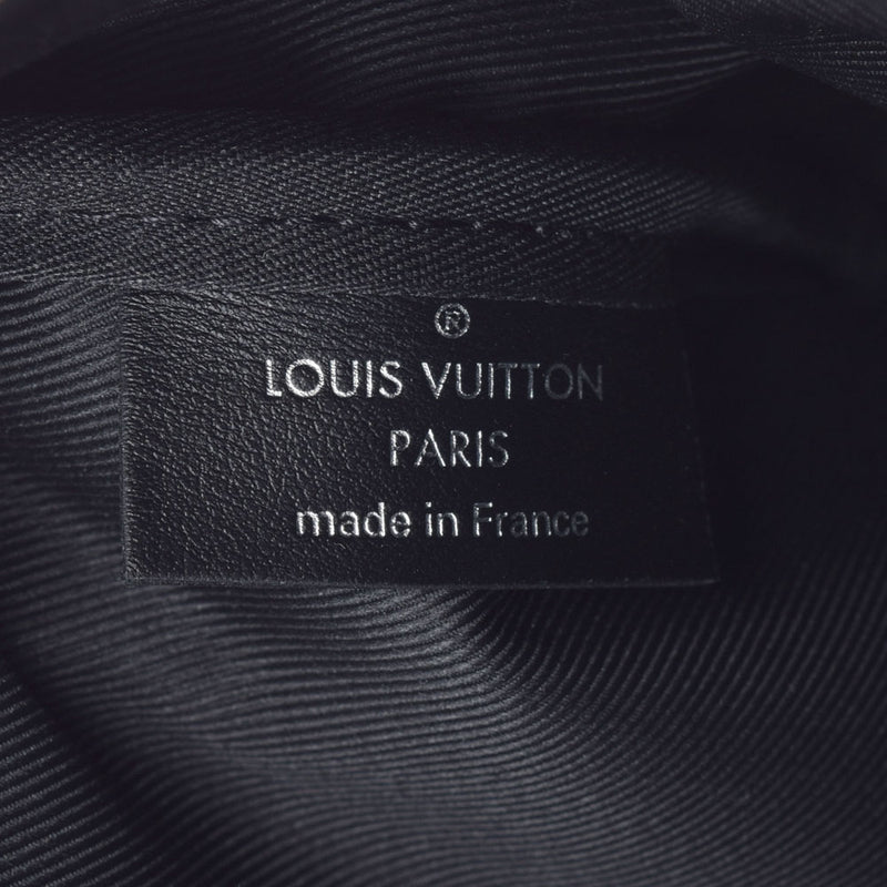 LOUIS VUITTON Louis Vuitton Graphit 3D Trio Messenger Black/Gray N50017 Men's Dami Graphit 3D Canvas Shoulder Bag A Rank used Ginzo