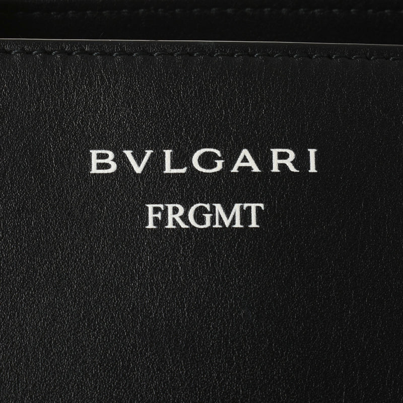 BVLGARI ブルガリ 2WAYトート フラグメントコラボ 日本限定 黒 288553 ユニセックス カーフ ハンドバッグ Aランク 中古 銀蔵
