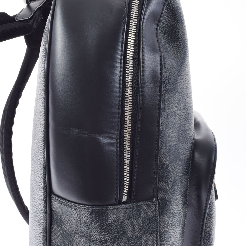 ルイヴィトングラフィット ジョッシュ 14137 黒/グレー メンズ ダミエ