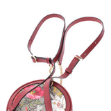 Gucci Gucci Gucci Mini Bag Pack Flora米色/红色598661女士PVC Curf Backpack Daypack未使用的Ginzo