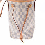 LOUIS VUITTON Louis Vuitton Damier Azur Never Frle PM White N51110 Unisex Damier Zuru Canvas Handbag B Rank used Ginzo