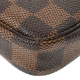 LOUIS VUITTON Louis Vuitton Damier Mini T & B Brown N58011 Ladies Dami Cambus Accessory Pouch A Rank used Ginzo