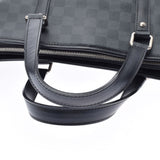 LOUIS VUITTON Louis Vuitton Damier Graphit Tadao 2WAY Bag Black N51192 Men's Damier Graphit Canvas Handbag AB Rank Used Ginzo