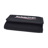 BALENCIAGA Balenciaga Explorer Compact wallet black/red/white 507481 Ladies nylon triple fold wallet New used Ginzo