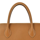 HERMES エルメス ボリード 47 ゴールド ゴールド金具 ○Y刻印(1995年頃) ユニセックス アルデンヌ ハンドバッグ Bランク 中古 銀蔵