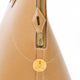 HERMES エルメス ボリード 47 ゴールド ゴールド金具 ○Y刻印(1995年頃) ユニセックス アルデンヌ ハンドバッグ Bランク 中古 銀蔵