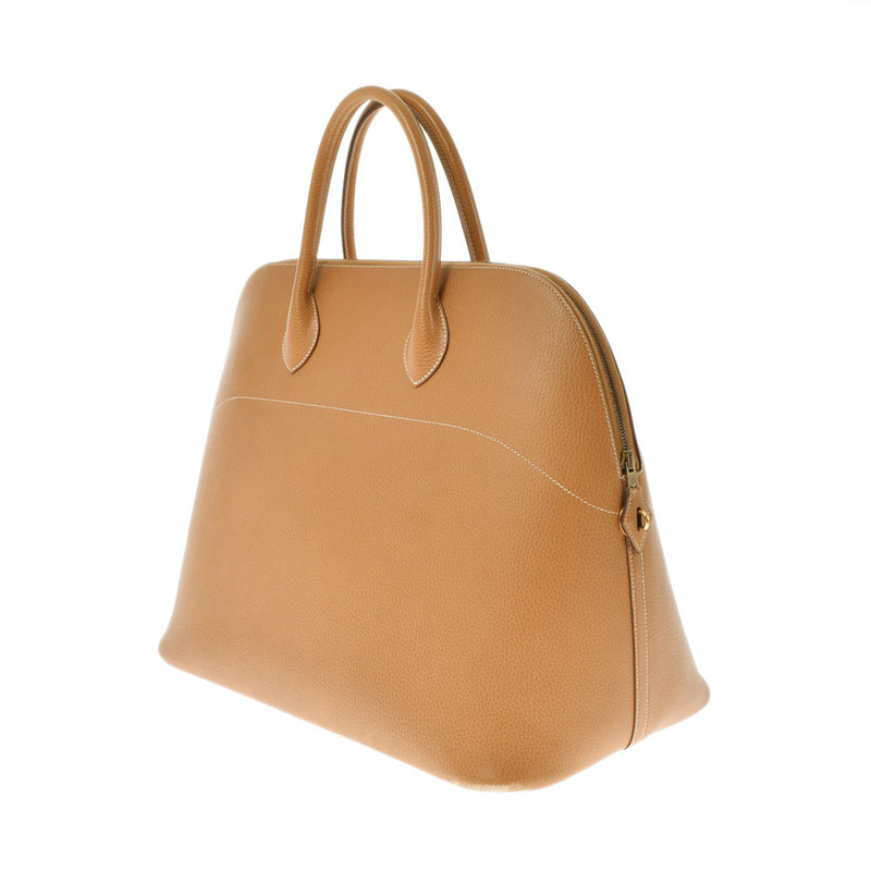 HERMES エルメス ボリード 47 ゴールド ゴールド金具 ○Y刻印(1995年頃) ユニセックス アルデンヌ ハンドバッグ Bランク 中古 銀蔵