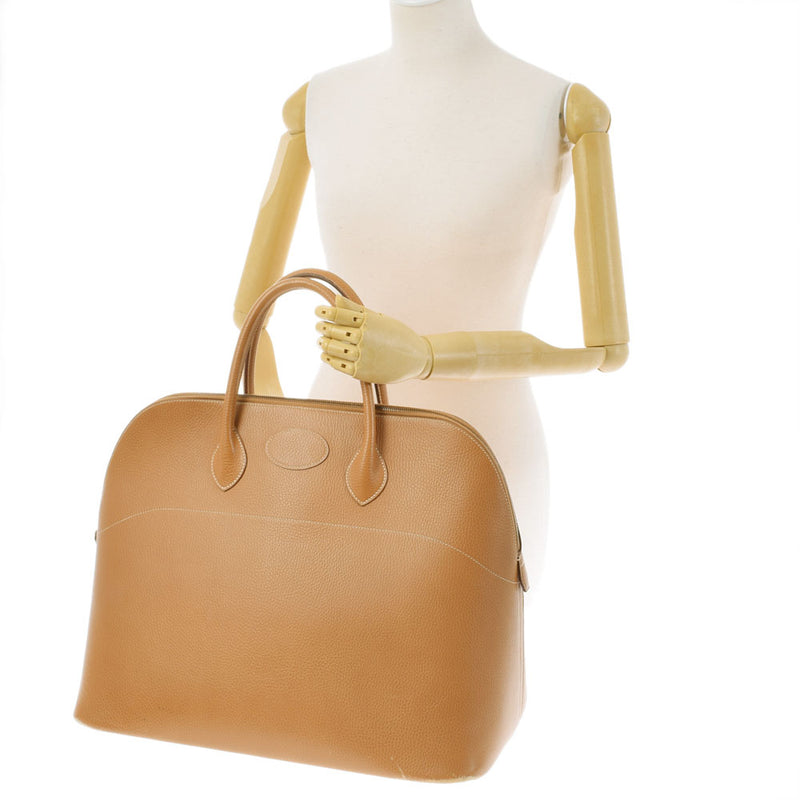 HERMES エルメス ボリード 47 ゴールド ゴールド金具 ○Y刻印(1995年頃) ユニセックス アルデンヌ ハンドバッグ Bランク 中古 銀蔵