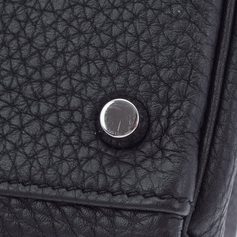 エルメスケリー32 内縫い 黒 シルバー金具 □R刻印(2014年頃)刻印