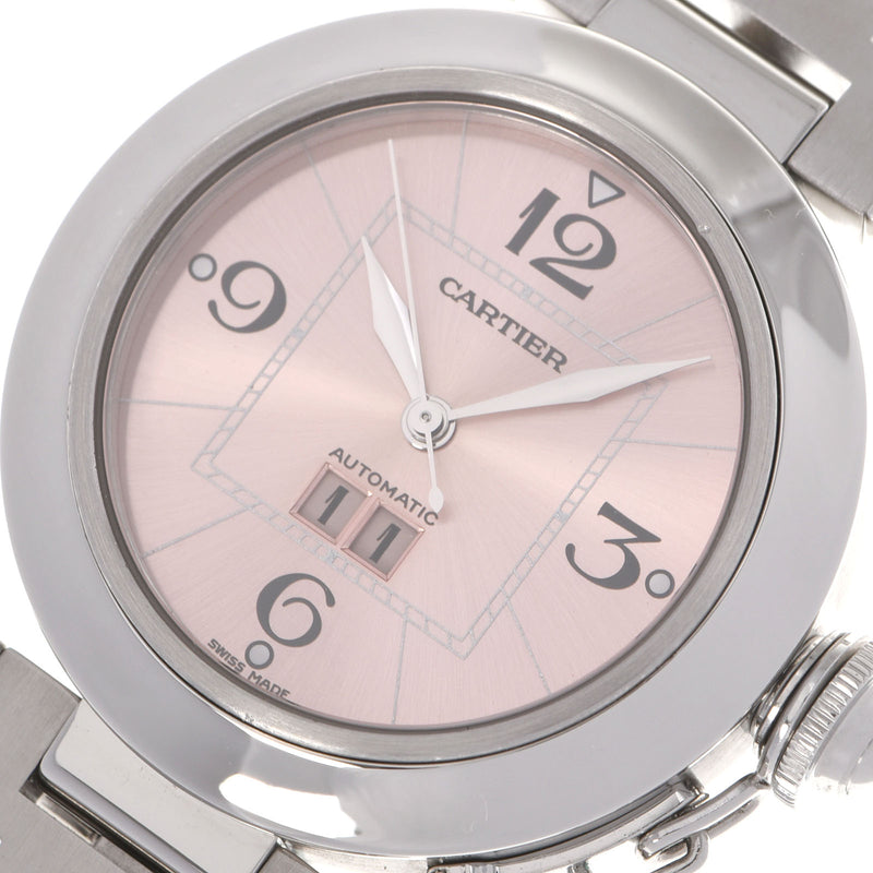 カルティエパシャC ビッグデイト ボーイズ 腕時計 W31058M7 CARTIER 