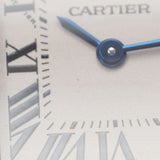 CARTIER カルティエ タンク フランセーズSM W51008Q3 レディース SS 腕時計 クオーツ アイボリー系文字盤 Aランク 中古 銀蔵