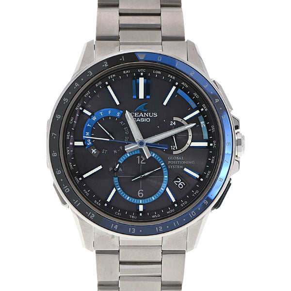 カシオオシアナス 電波ソーラー メンズ 腕時計 OCW-G1100-1AJF CASIO