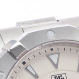 TAG HEUER タグホイヤー アクアレーサー アラーム WAY111Y.BA0928 メンズ SS 腕時計 クオーツ ホワイト文字盤 Aランク 中古 銀蔵