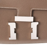 HERMES Hermes Constance 3 Mini 18 Etoo Paladium Bracket Z engraved (around 2021) Ladies Vo Epson Shoulder Bag New Used Ginzo