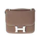 HERMES Hermes Constance 3 Mini 18 Etoo Paladium Bracket Z engraved (around 2021) Ladies Vo Epson Shoulder Bag New Used Ginzo