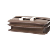 HERMES Hermes Constance 3 Mini 18 Etoo Paladium Bracket Z engraved (around 2021) Ladies Vo Epson Shoulder Bag New Used Ginzo