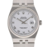 ROLEX Rolex Date Just Oyster Cool Ots 17014 Men's WG/SS Watch Quartz White Dial A Rank Used Ginzo